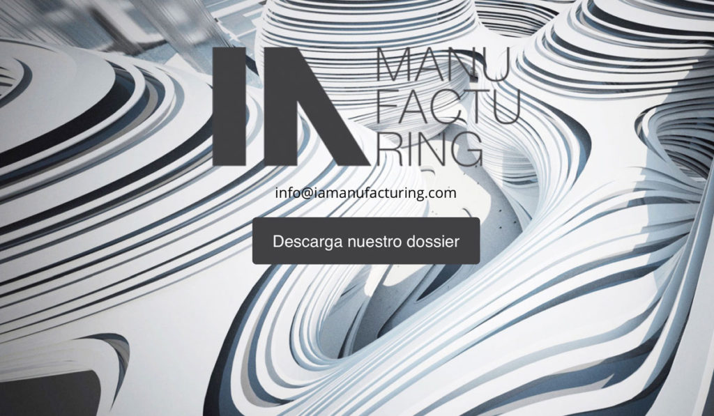 Diseño de pantalla de bienvenida para empresa impresión 3d