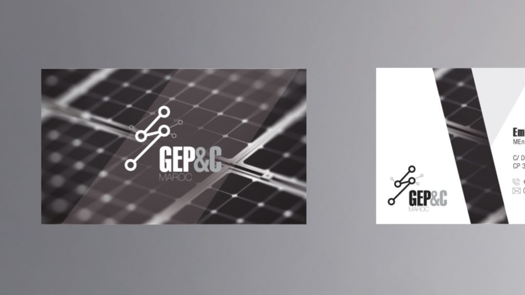 Diseño tarjeta visita África - Brande Comunicación