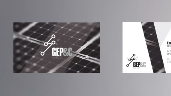 Diseño tarjeta visita África - Brande Comunicación