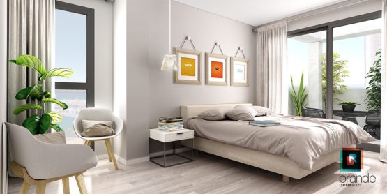 Infografía infoarquitectura 3D - Promoción inmobiliaria