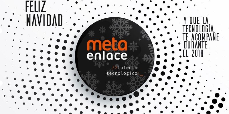 Diseño tarjeta felicitación futurista navidad