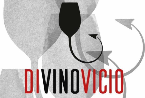 Logotipo restaurante divino vicio