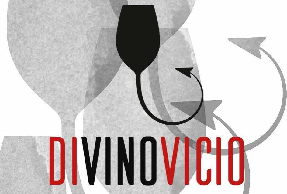 Logotipo restaurante divino vicio