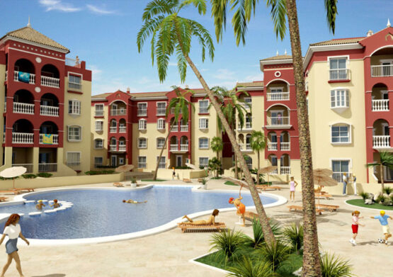 nfografía 3D Urbanización de Playa - Brande Comunicación 01