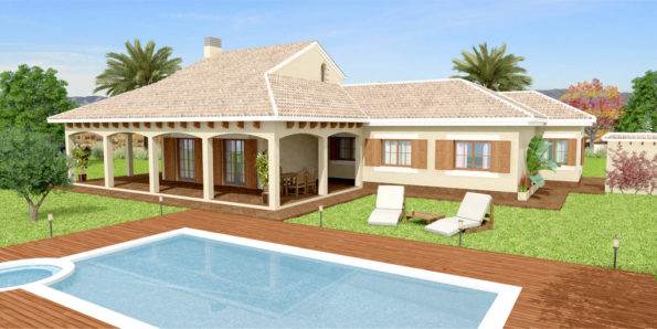 Infografía 3D Chalet - Brande Comunicación 01