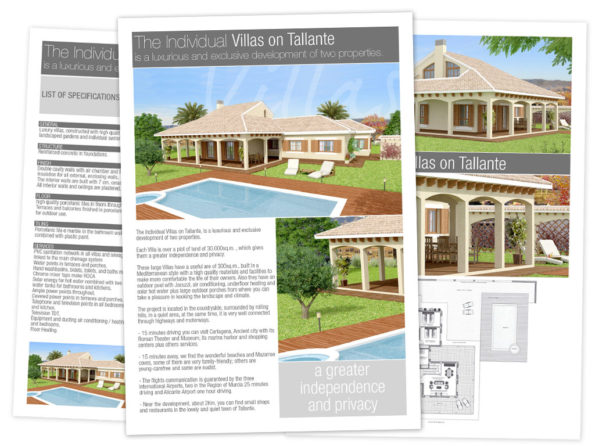 Villas Tallante - Brande Comunicación 01