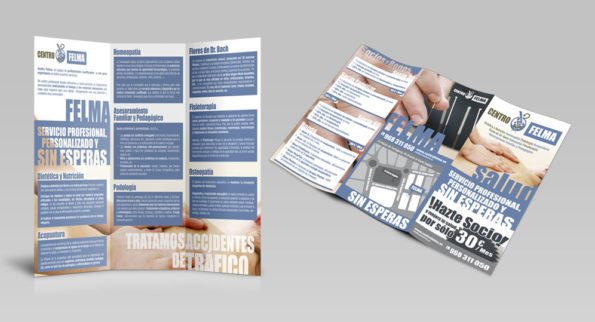 Polidíptico Centro Felma - Brande Comunicación 01