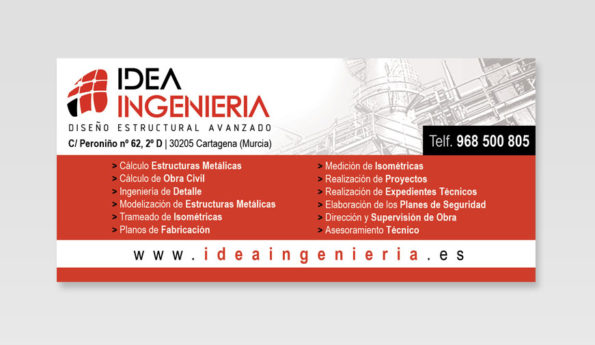 Rótulo Idea Ingeniería - Brande Comunicación 01