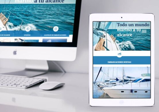 Diseño página web corporativa y catálogo de productos