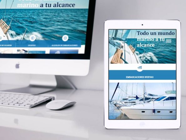 Diseño página web corporativa y catálogo de productos