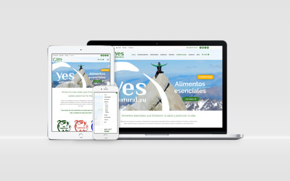 Yes natural web comercio - Brande Comunicación 01