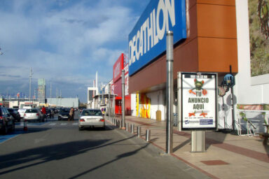 Mupis, carteles publicitarios - Soportes publicitarios - Parque mediterraneo 01