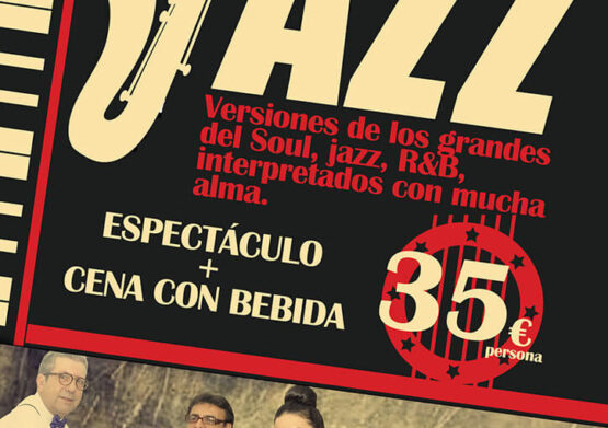 Diseño cartel noche de Jazz