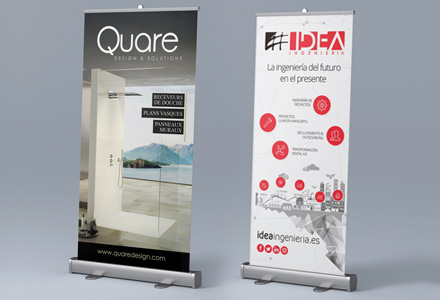 Diseño de Rollups ferias congresos y eventos