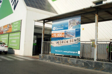 Lonas, vallas marco, publicidad - Soportes publicitarios - Parque mediterraneo