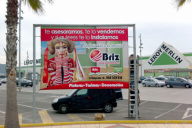 Valla, vallas marco - Publicidad exterior - Parque mediterraneo