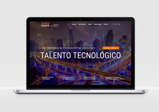 Diseño página web Metaenlace