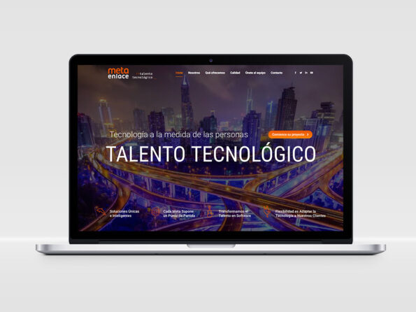 Diseño página web Metaenlace