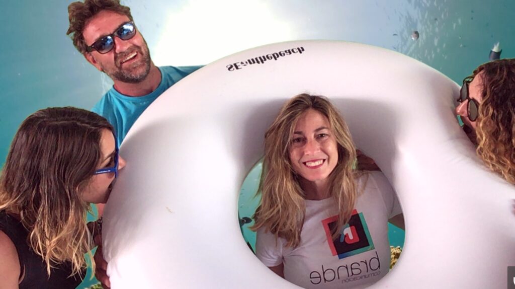 Eventos de empresa con photocall digital chromakey