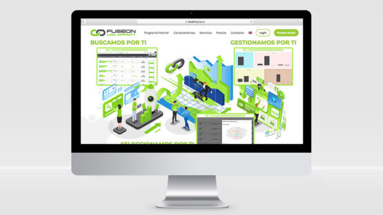 diseño página web link affinity