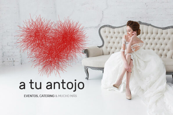 diseño de logotipo para empresa de eventos y catering