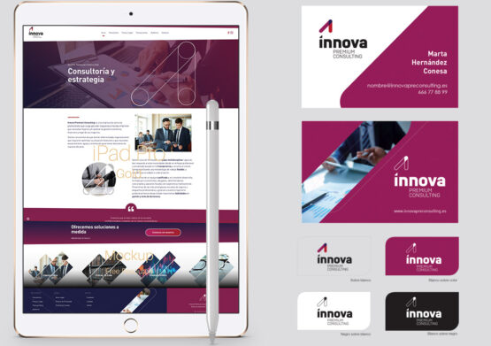 diseño imagen corporativa empresa consulting