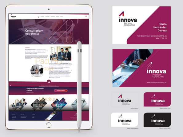 diseño imagen corporativa empresa consulting