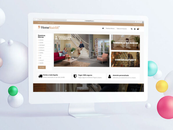 diseño tienda online repuestos