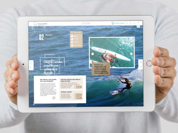 folleto catálogo digital virtual Murcia turística