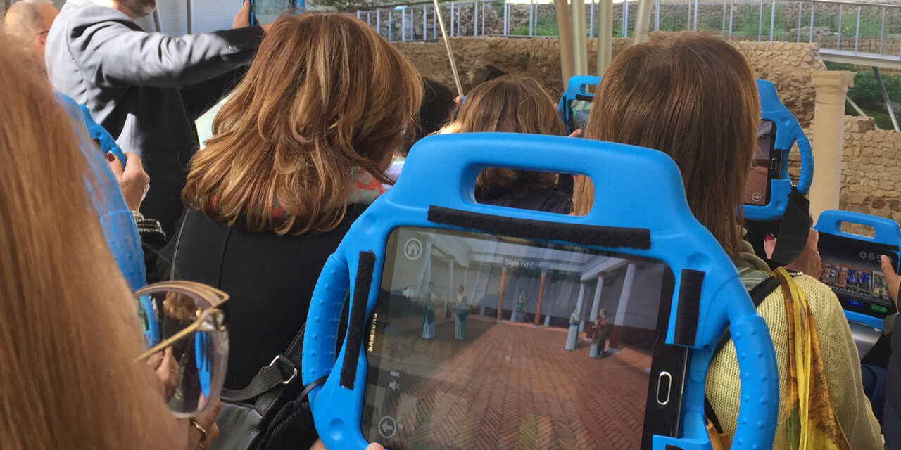 Desarrollo visita realidad virtual yacimiento arqueológico romano