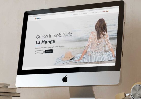 ejemplo diseño página web innovadora moderno minimalista