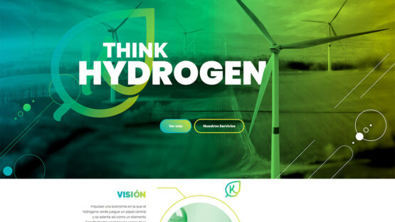 web corporativa hidrógeno verde