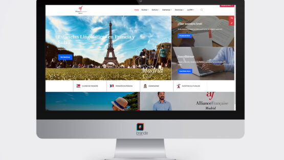 nueva web Alianza francesa de Madrid
