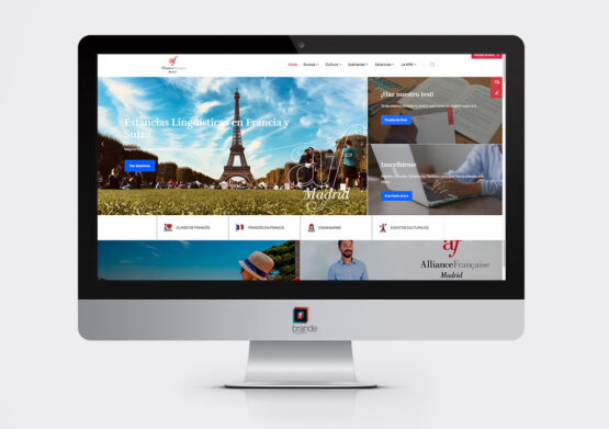 nueva web Alianza francesa de Madrid