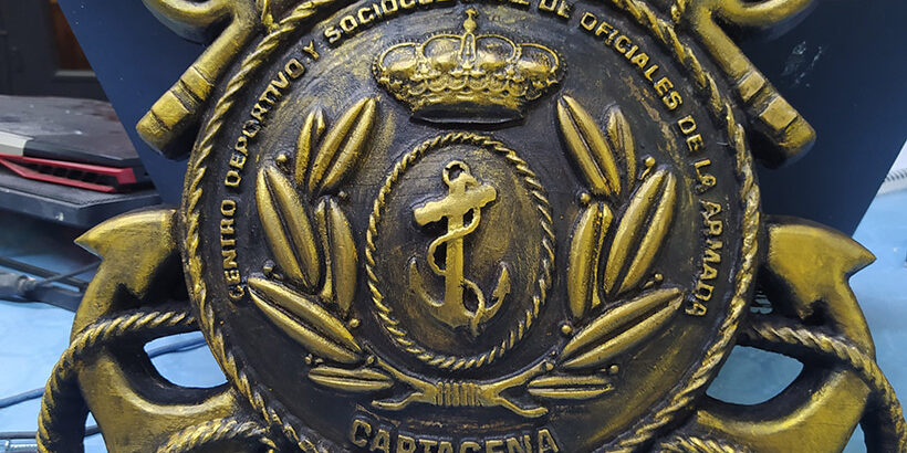 fabricación metopa personalizada 3d