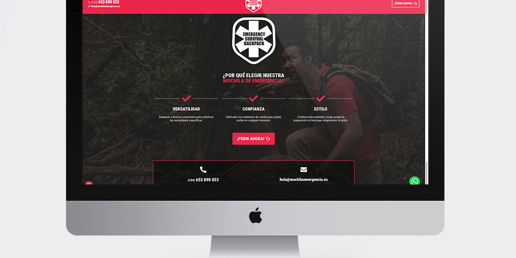 comprar mochila emergencia