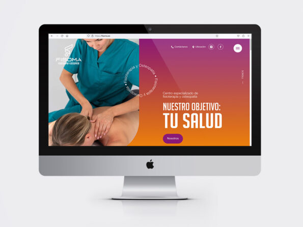 diseño de página web corporativa en cms wordpress