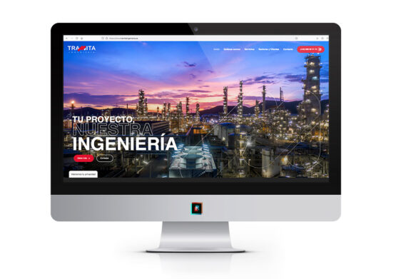 diseno página web Tramita Ingeniería
