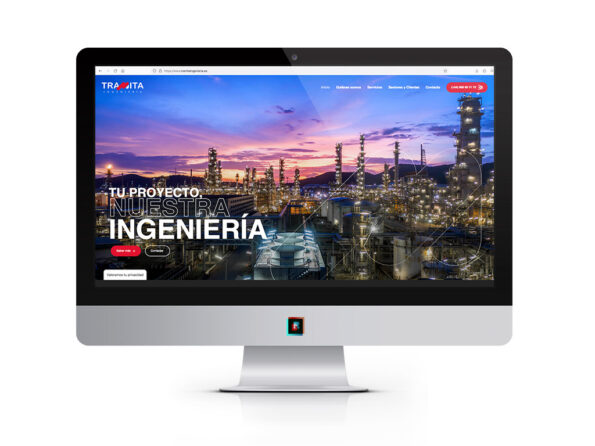 diseno página web Tramita Ingeniería