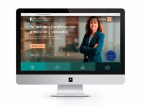 ejemplo página web para despacho de abogados