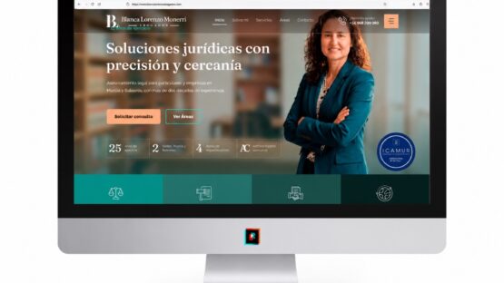 ejemplo página web para despacho de abogados